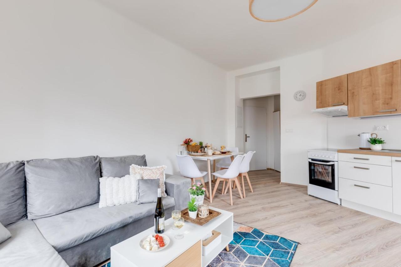 Modern, Bright And Spacious Apartment Prague Extérieur photo
