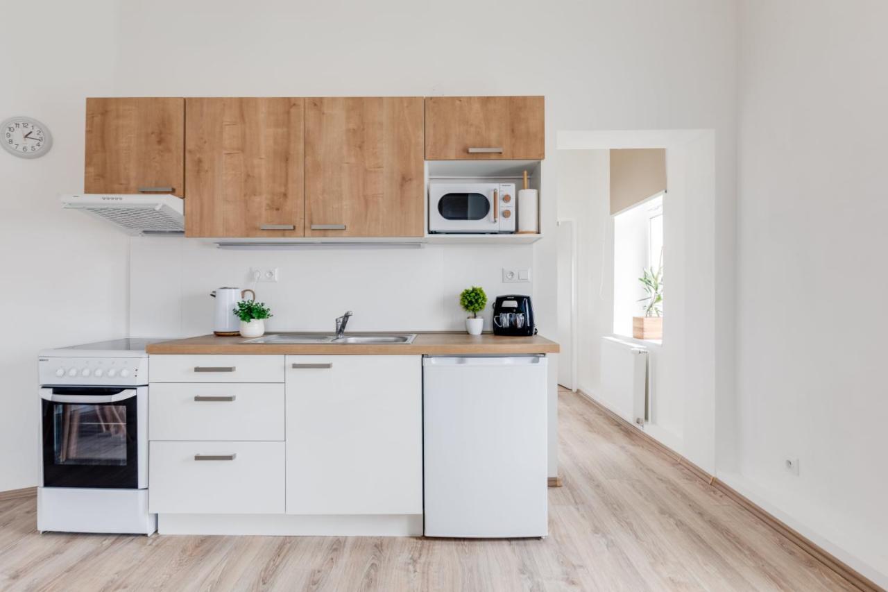 Modern, Bright And Spacious Apartment Prague Extérieur photo