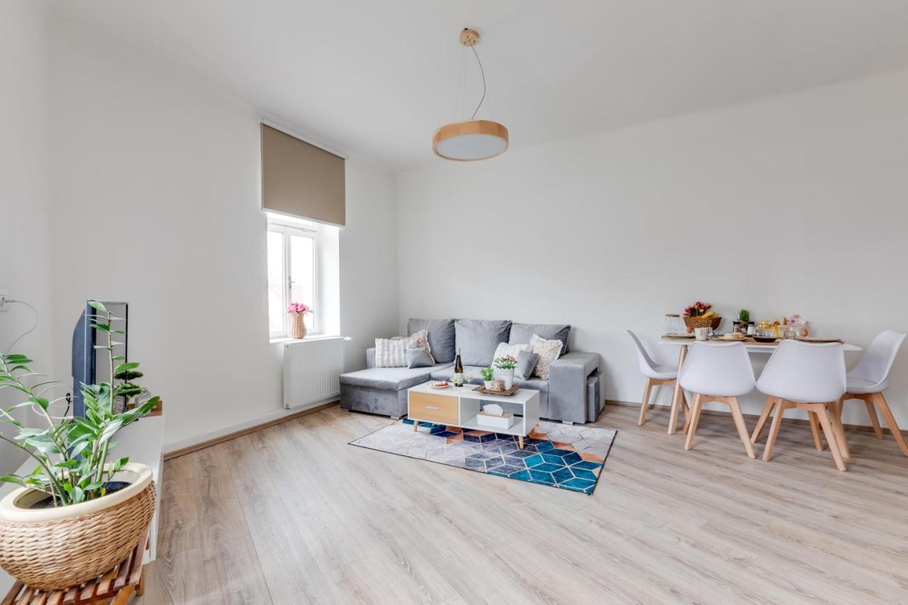 Modern, Bright And Spacious Apartment Prague Extérieur photo